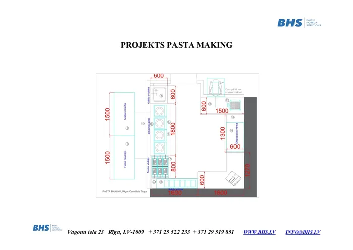 Rasējums Pasta Making
